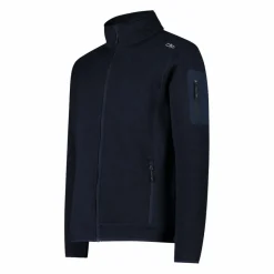 Herren schweres Fleecejacke Knit-Tech Meliert><noscript><img width=