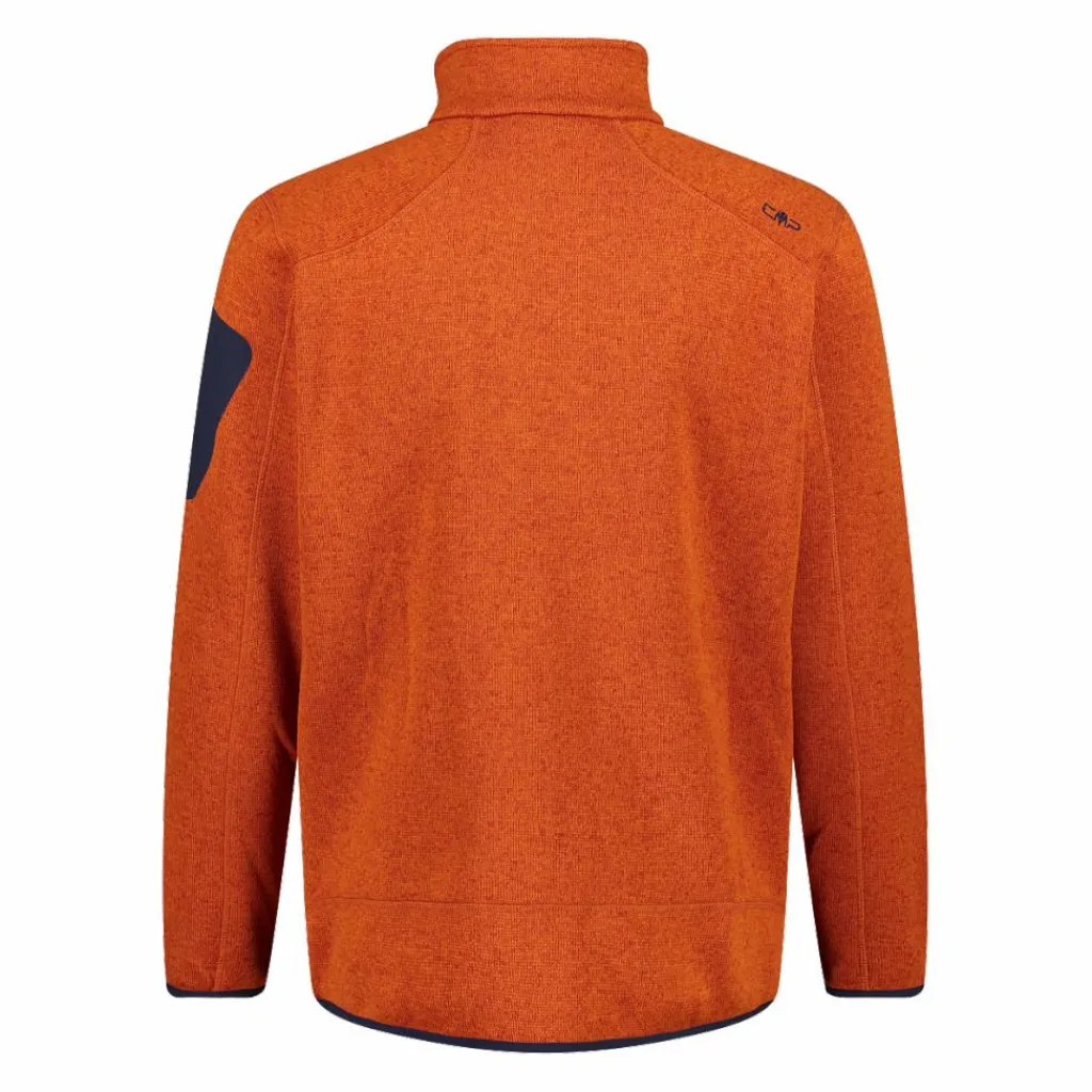Herren schweres Fleecejacke Knit-Tech Meliert>CMP Hot