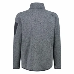 Herren schweres Fleecejacke Knit-Tech Meliert><noscript><img width=