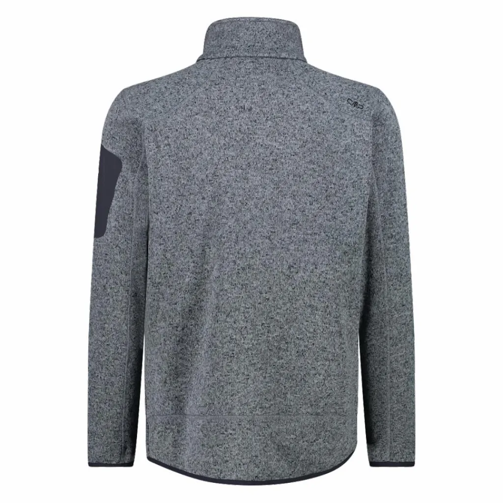 Herren schweres Fleecejacke Knit-Tech Meliert>CMP Hot