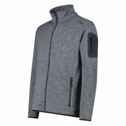 Herren schweres Fleecejacke Knit-Tech Meliert><noscript><img width=