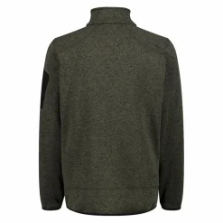 Herren schweres Fleecejacke Knit-Tech Meliert><noscript><img width=