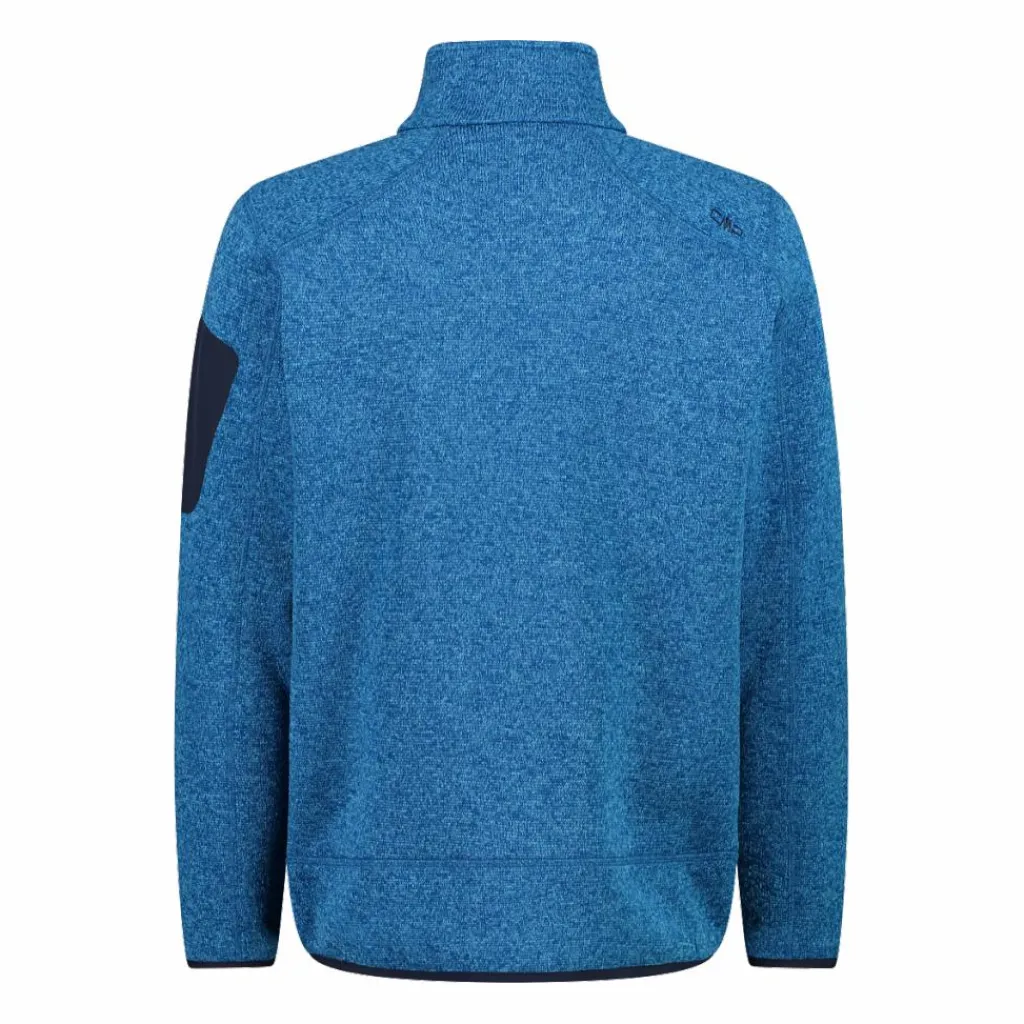 Herren schweres Fleecejacke Knit-Tech Meliert>CMP Hot