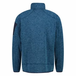 Herren schweres Fleecejacke Knit-Tech Meliert><noscript><img width=