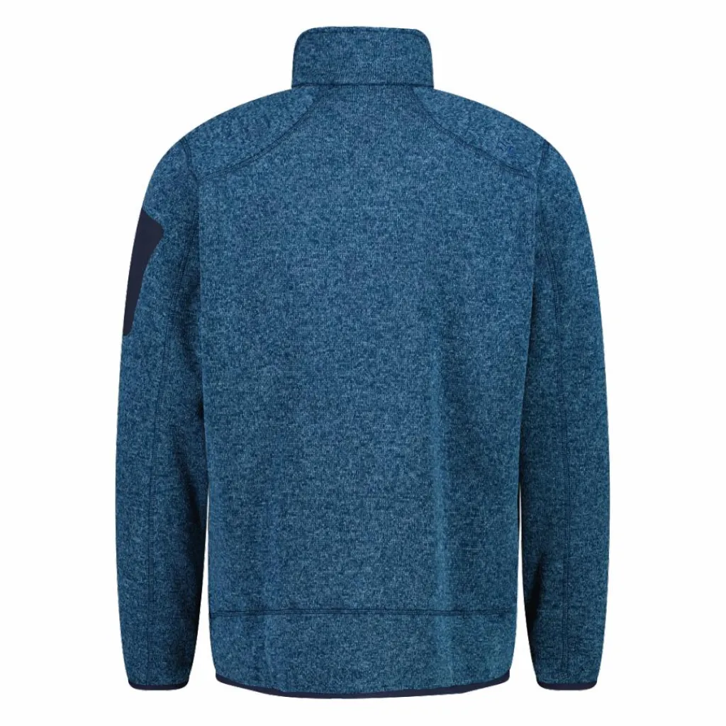 Herren schweres Fleecejacke Knit-Tech Meliert>CMP Hot
