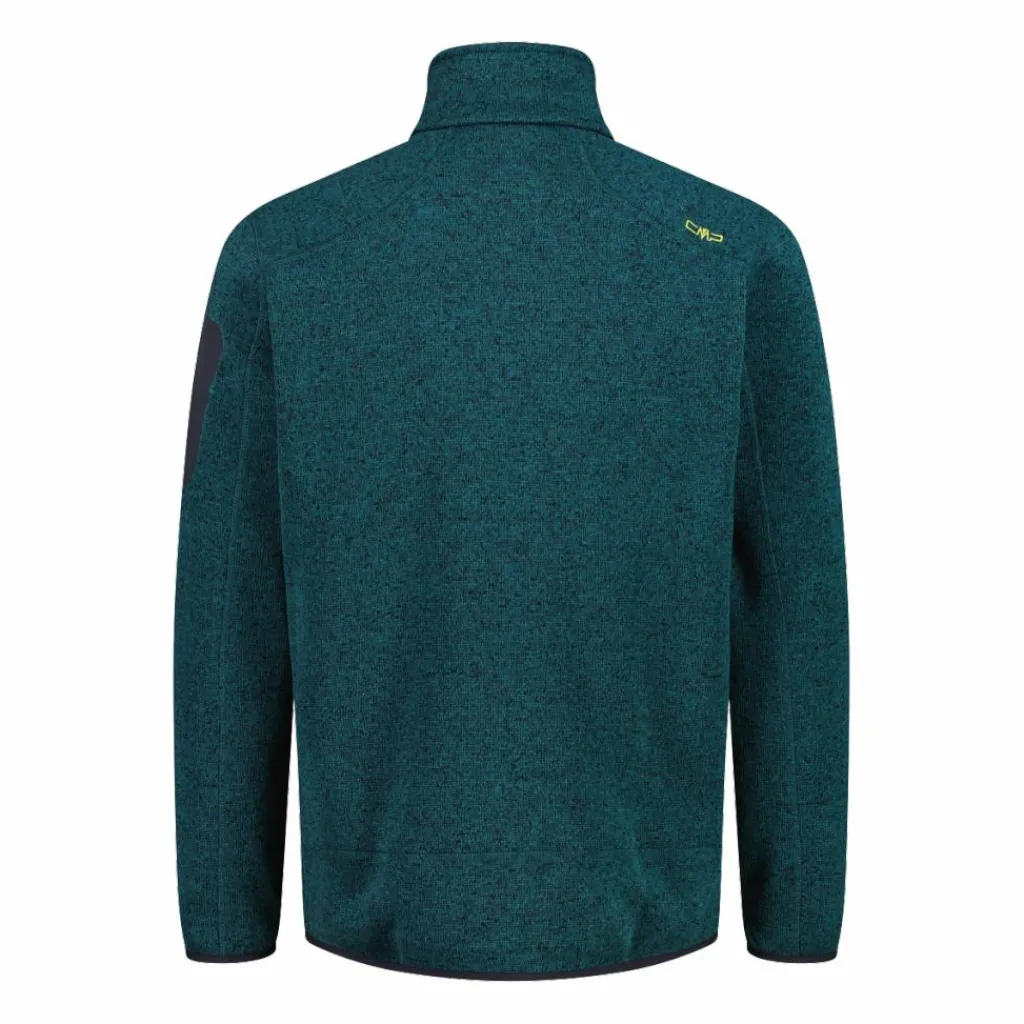 Herren schweres Fleecejacke Knit-Tech Meliert>CMP Hot