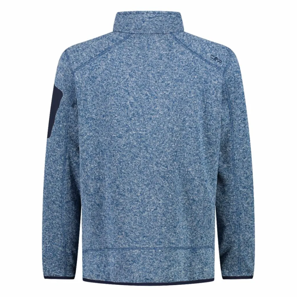 Herren schweres Fleecejacke Knit-Tech Meliert>CMP Hot