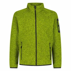 Herren schweres Fleecejacke Knit-Tech Meliert><noscript><img width=