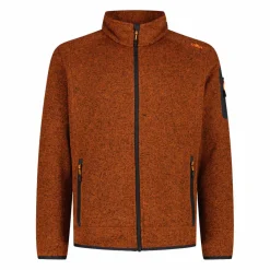 Herren schweres Fleecejacke Knit-Tech Meliert><noscript><img width=