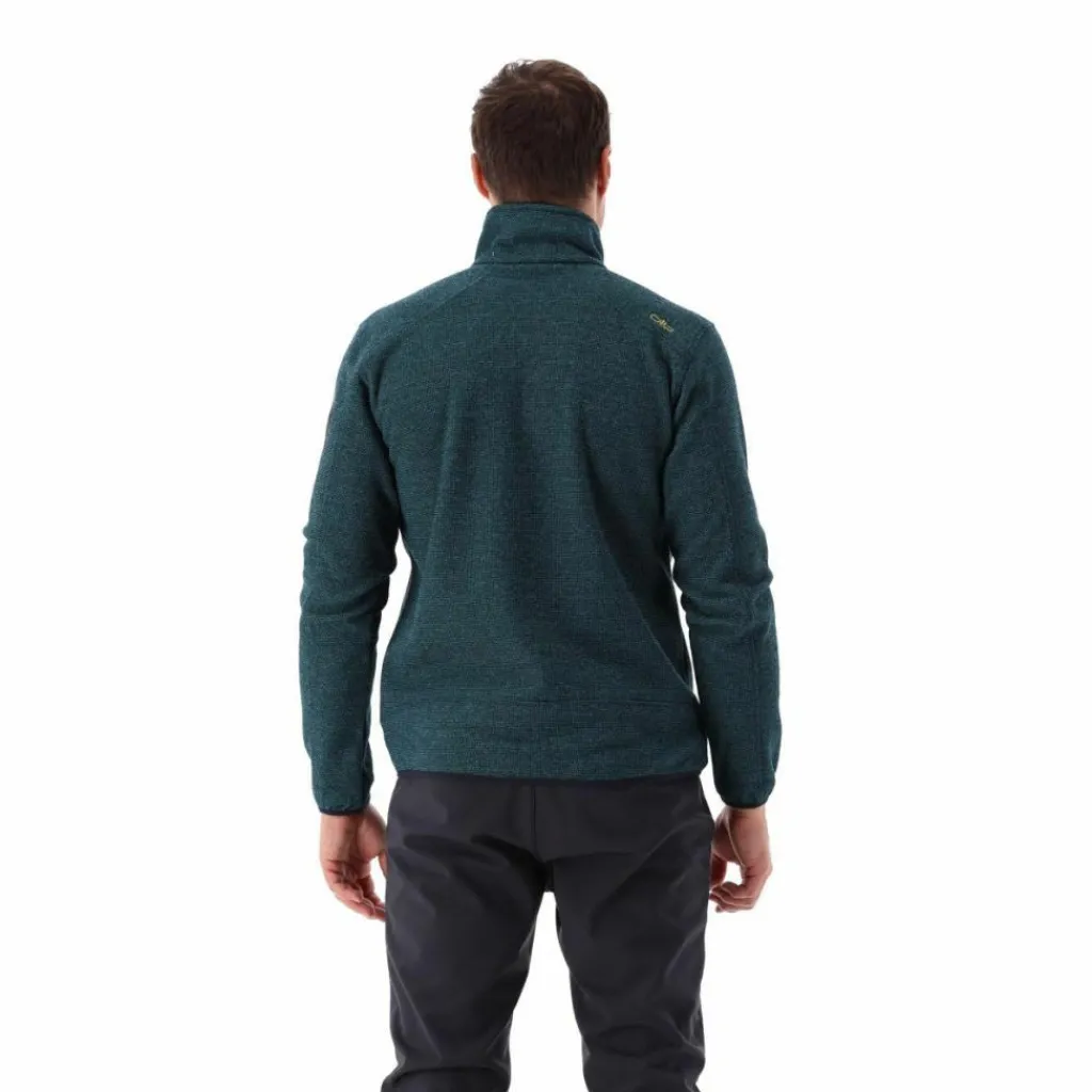 Herren schweres Fleecejacke Knit-Tech Meliert>CMP Hot