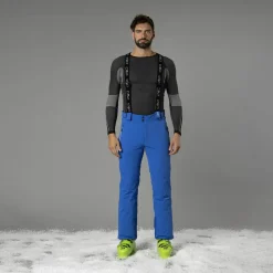 Herren stretch Skihose einfarbig><noscript><img width=