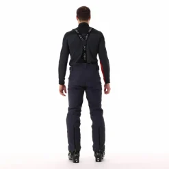 Herren stretch Skihose einfarbig><noscript><img width=