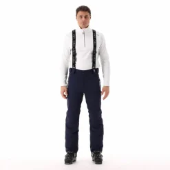 Herren stretch Skihose einfarbig><noscript><img width=