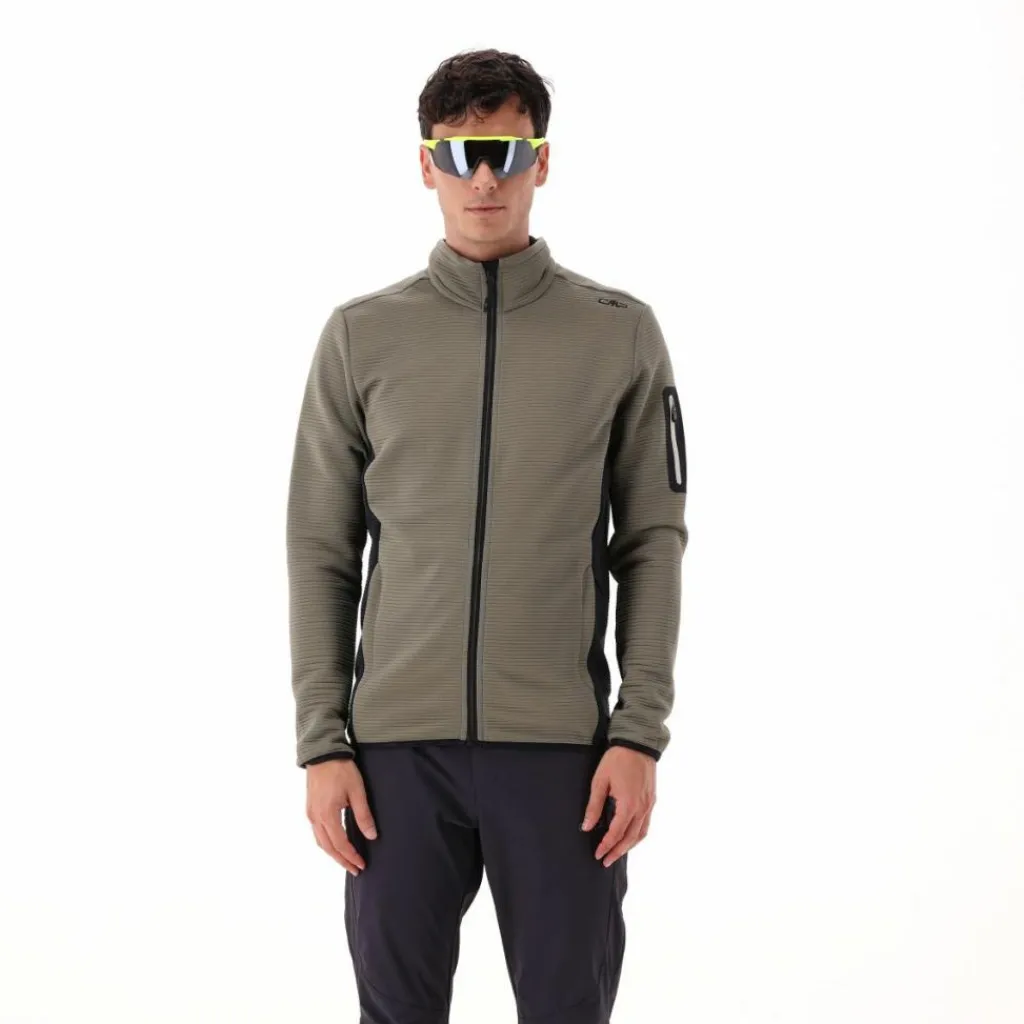 Herren Unlimitech Fleece mit durchgehendem Reißverschluss>CMP Clearance