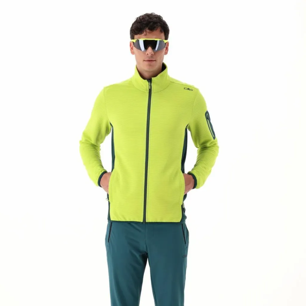 Herren Unlimitech Fleece mit durchgehendem Reißverschluss>CMP Clearance