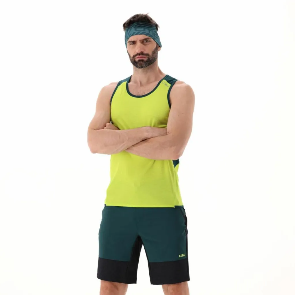 Herren Unlimitech-Tanktop mit Mesh-Einsätzen>CMP Hot