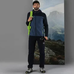 Herren 4-Wege-Stretch-Wanderhose mit Zip-Off-Funktion><noscript><img width=