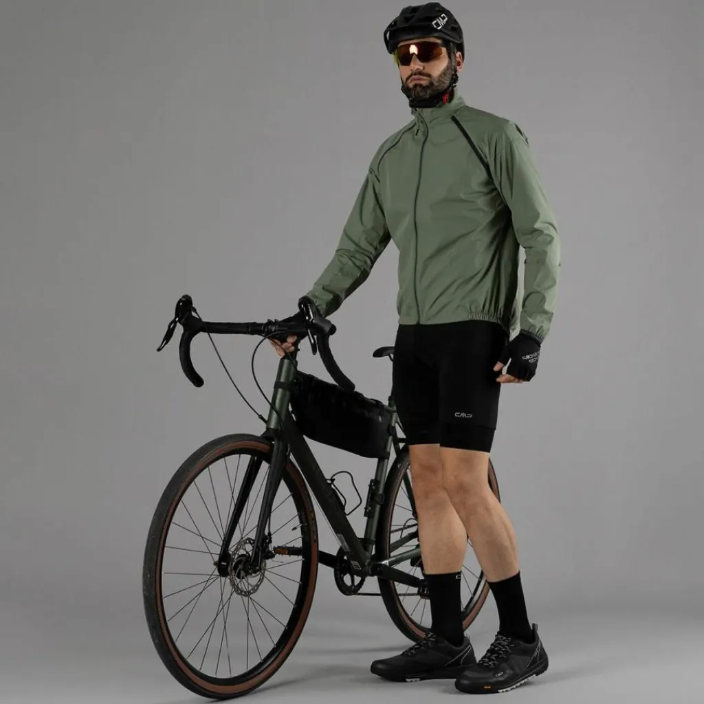 Herren Windschutzjacke mit abnehmbaren Ärmeln>CMP Sale