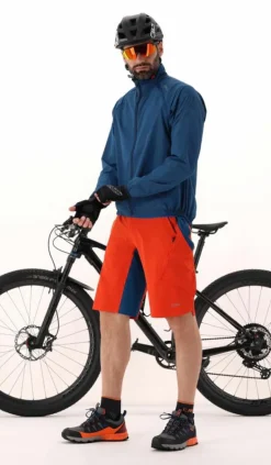 Herren Windschutzjacke mit abnehmbaren Ärmeln><noscript><img width=