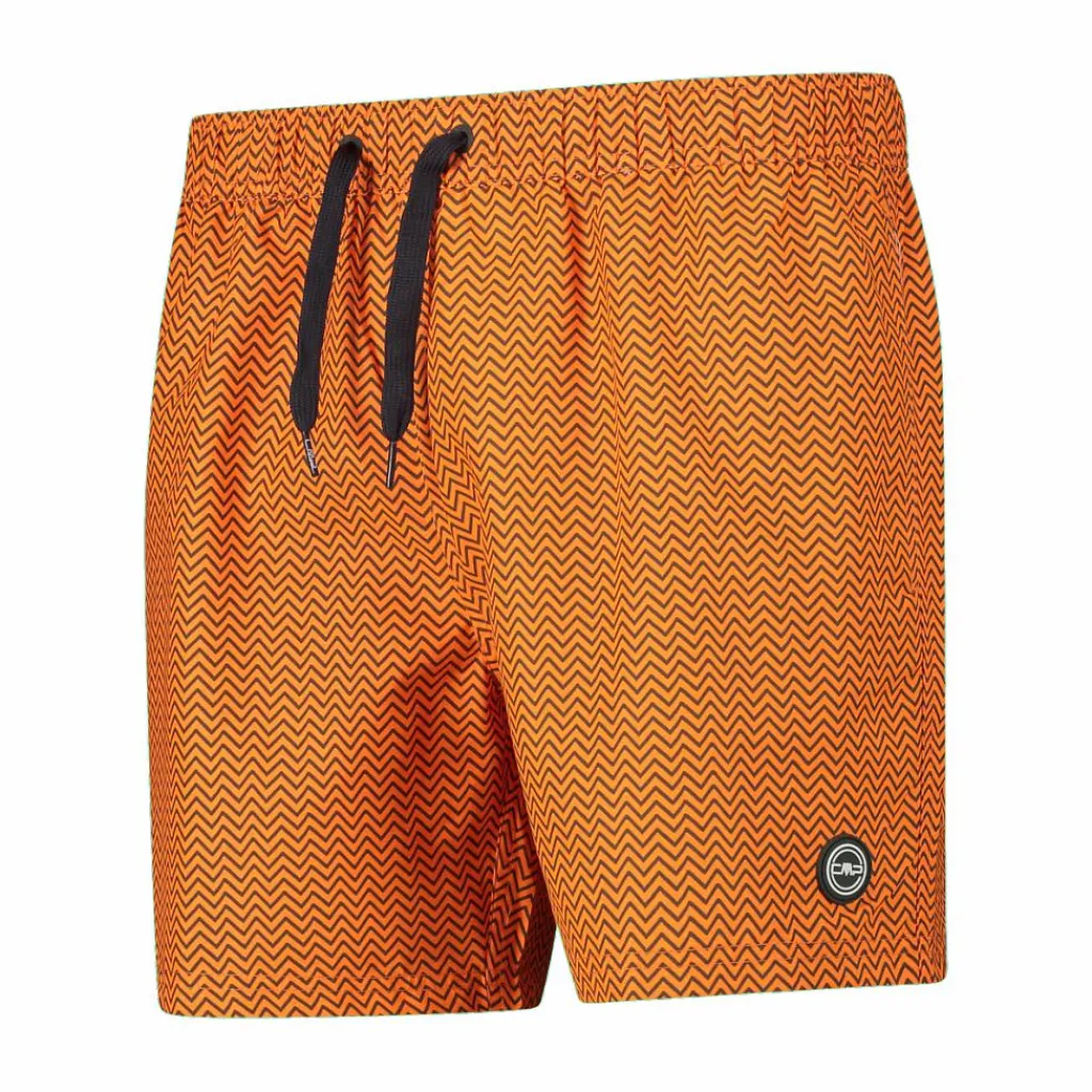Herren-Badeshorts mit geometrischem Muster>CMP Hot