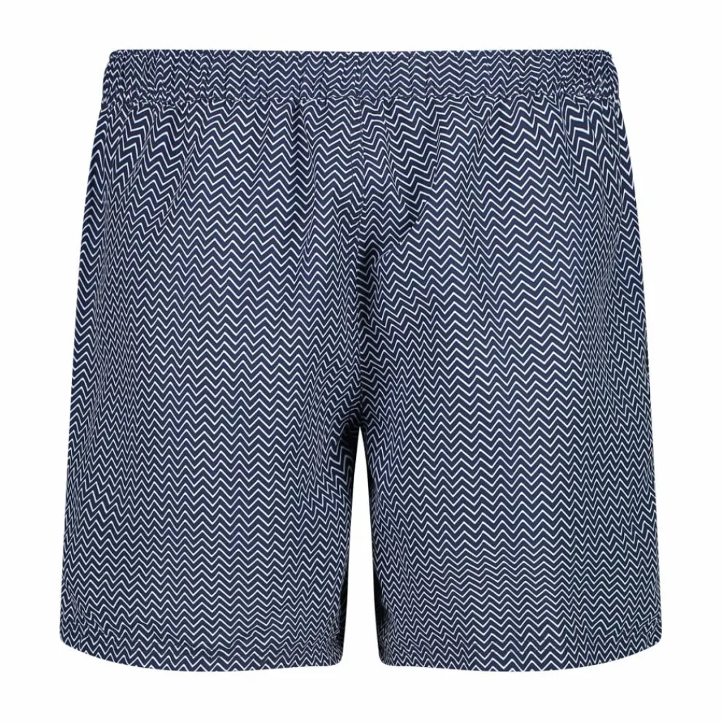 Herren-Badeshorts mit geometrischem Muster>CMP Hot