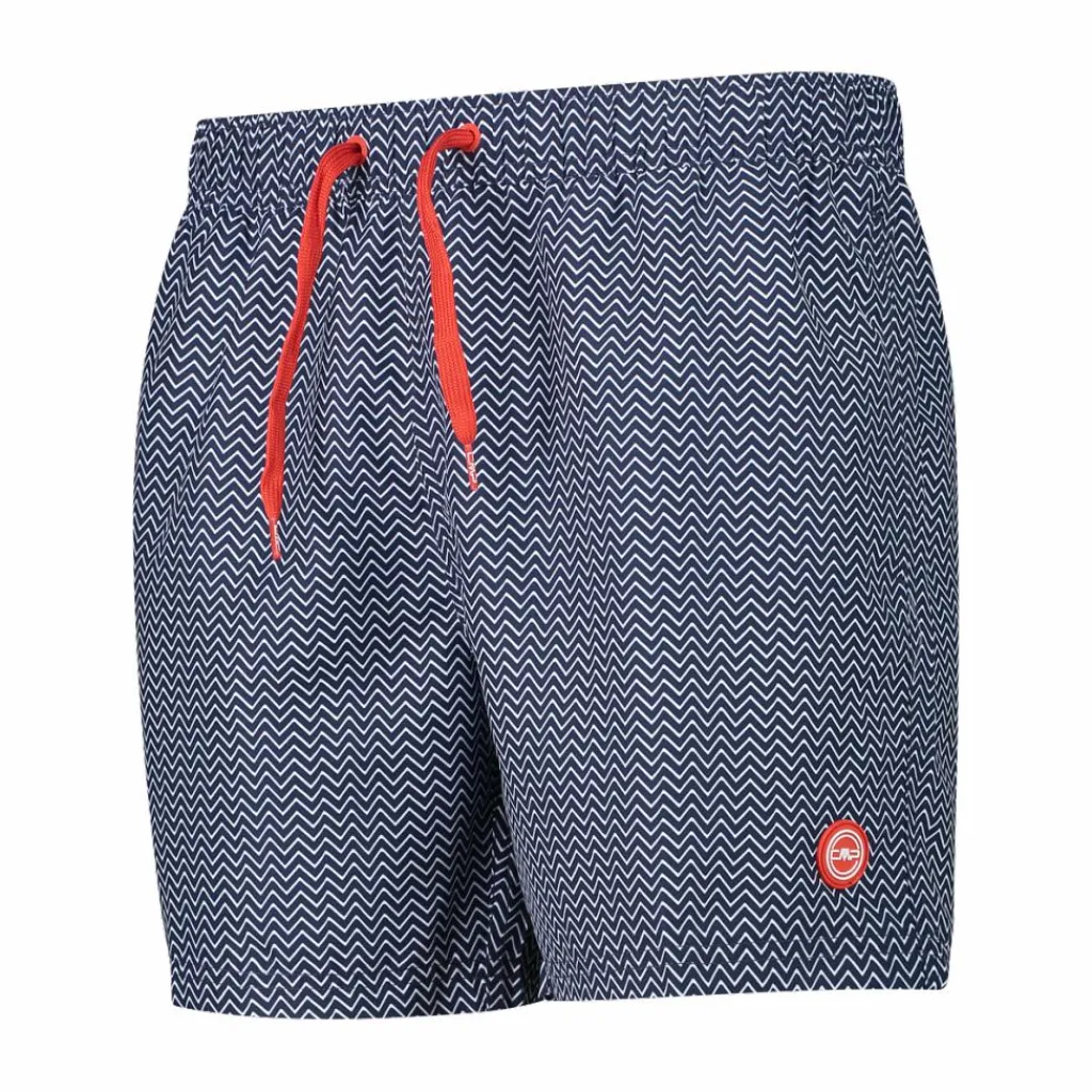 Herren-Badeshorts mit geometrischem Muster>CMP Hot