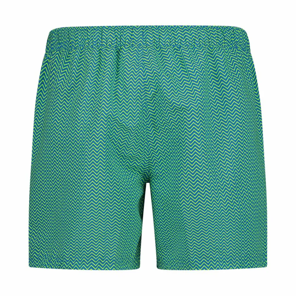 Herren-Badeshorts mit geometrischem Muster>CMP Hot