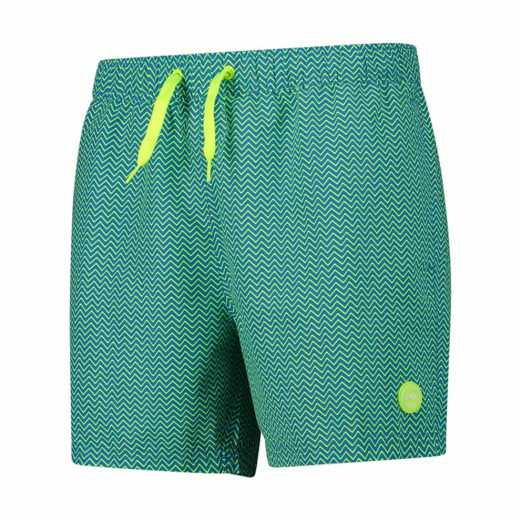Herren-Badeshorts mit geometrischem Muster>CMP Hot