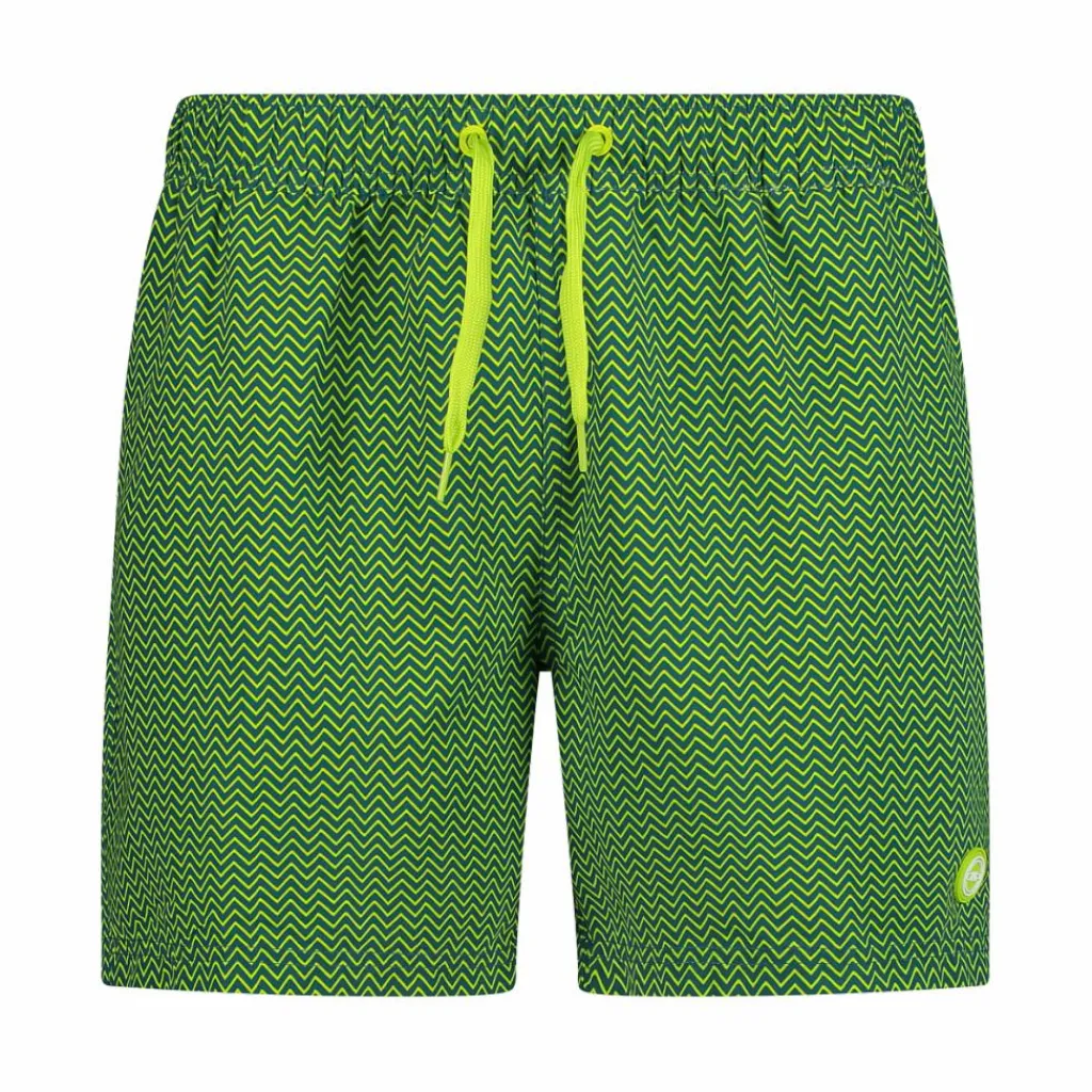 Herren-Badeshorts mit geometrischem Muster>CMP Hot