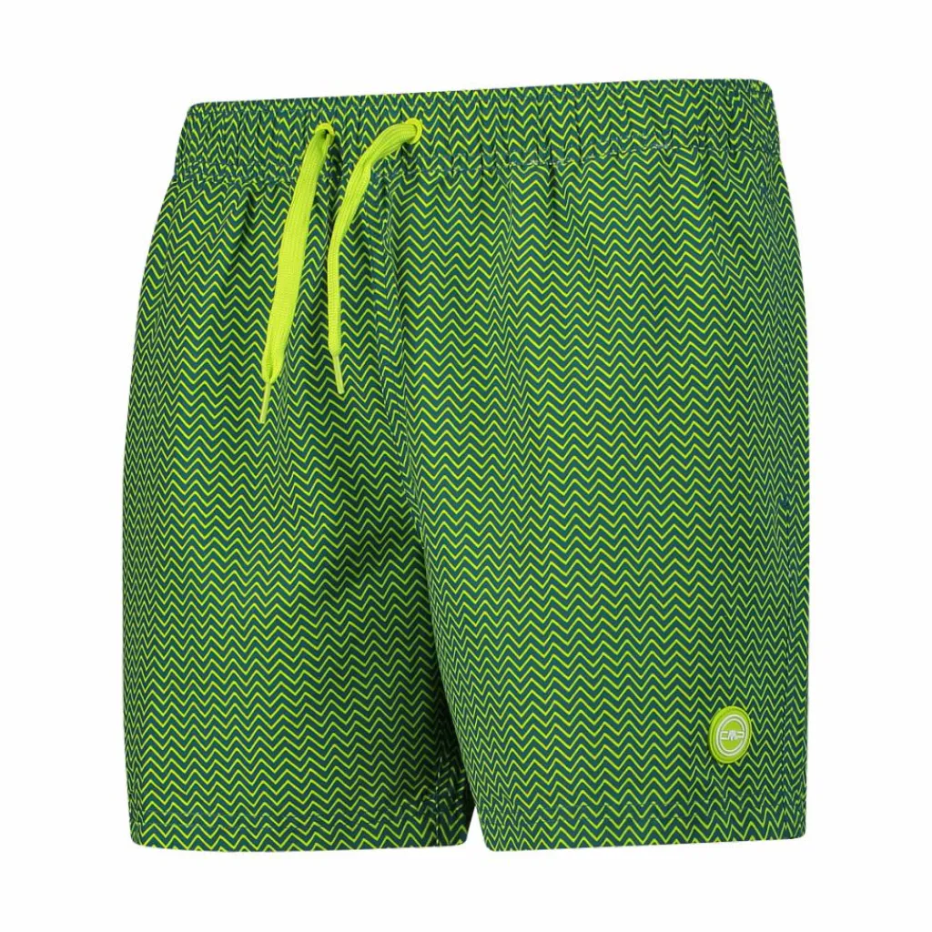 Herren-Badeshorts mit geometrischem Muster>CMP Hot