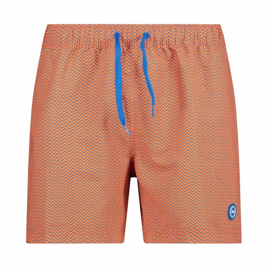 Herren-Badeshorts mit geometrischem Muster>CMP Hot