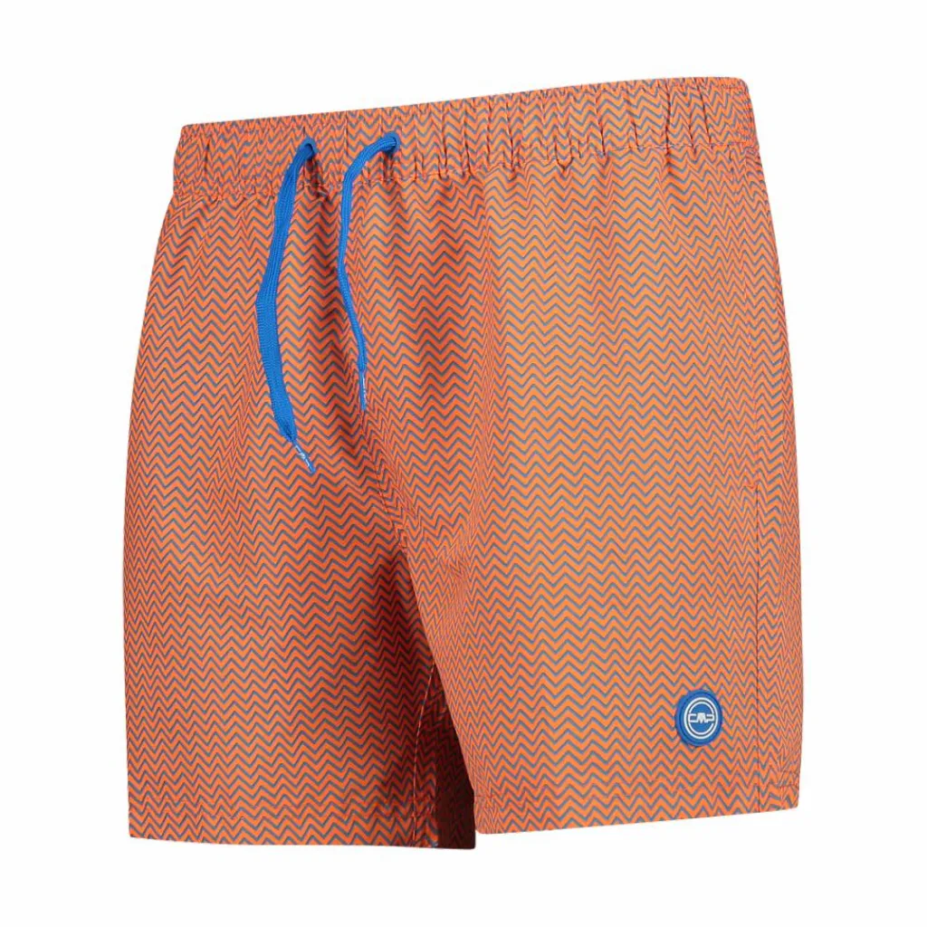 Herren-Badeshorts mit geometrischem Muster>CMP Hot