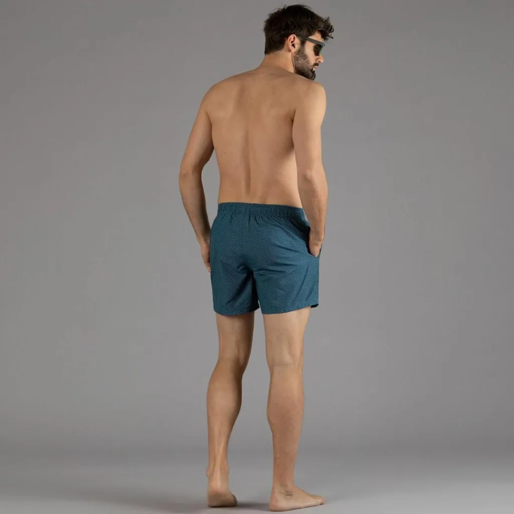 Herren-Badeshorts mit geometrischem Muster>CMP Hot