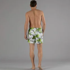 Herren-Boxer-Badeanzug mit tropische Fantasie><noscript><img width=