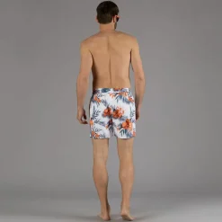 Herren-Boxer-Badeanzug mit tropische Fantasie><noscript><img width=
