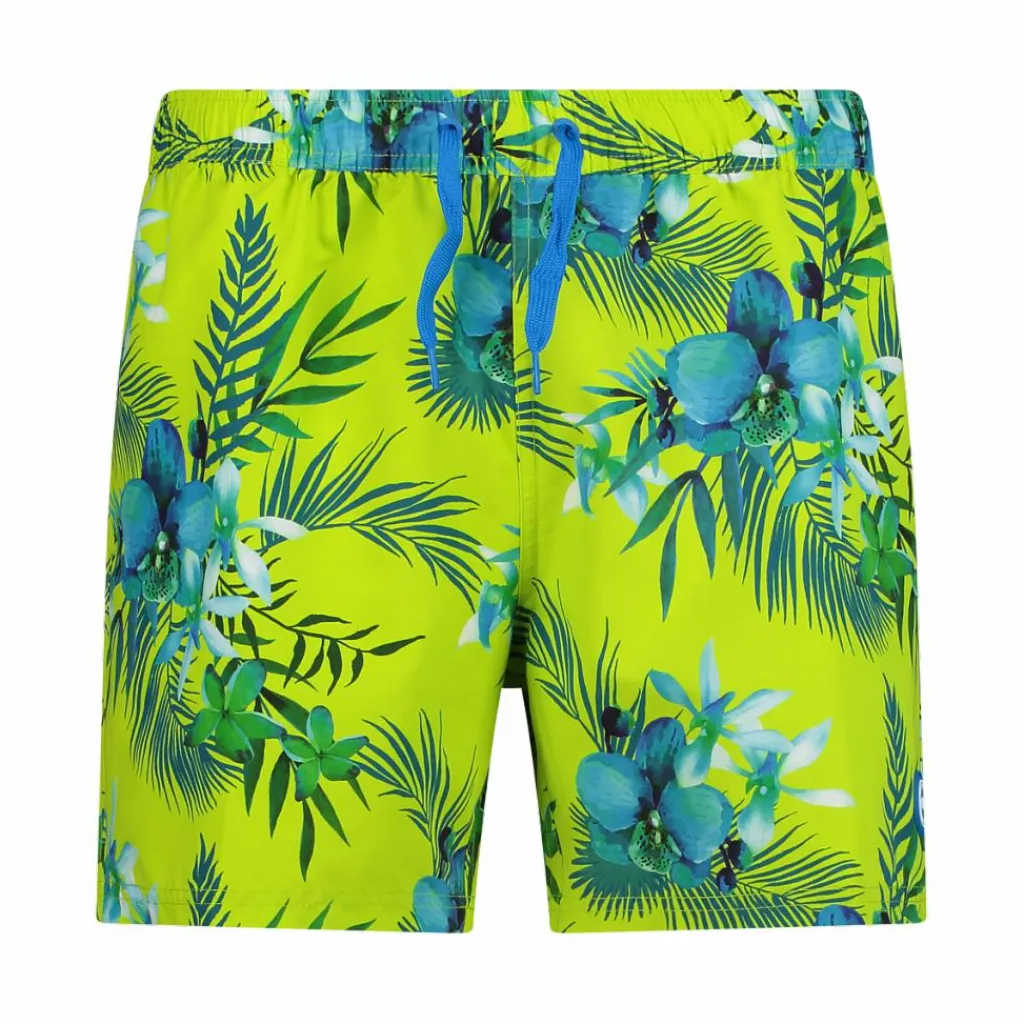 Herren-Boxer-Badeanzug mit tropische Fantasie>CMP Hot