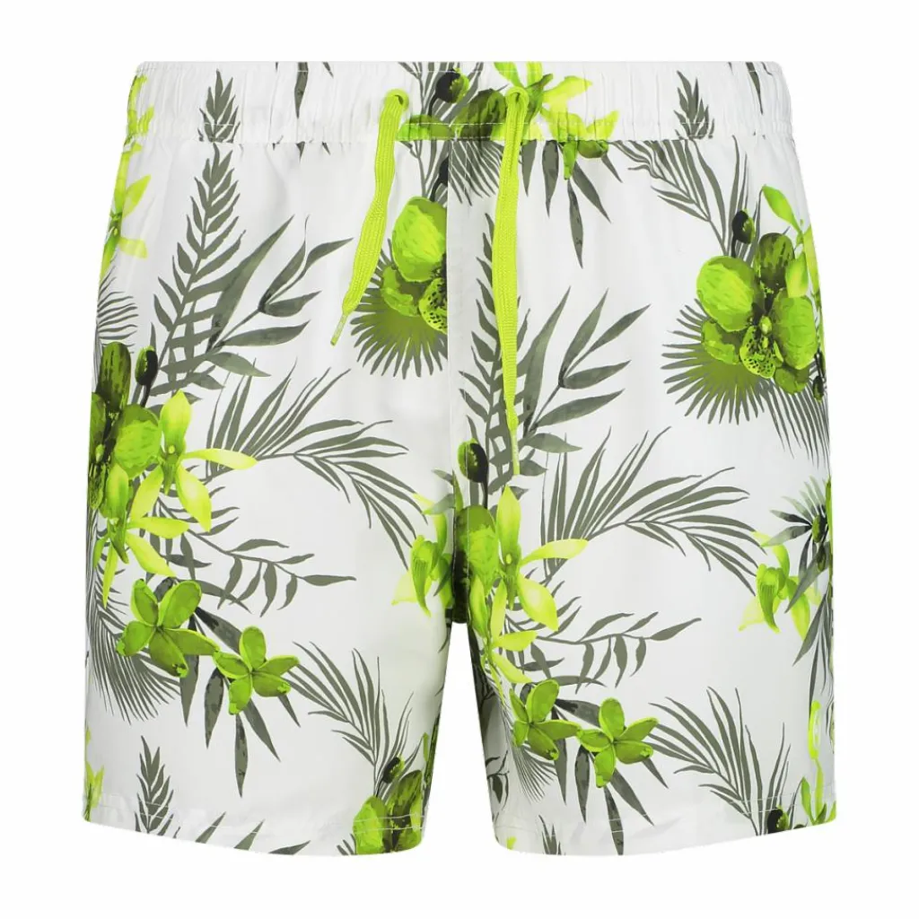 Herren-Boxer-Badeanzug mit tropische Fantasie>CMP Hot
