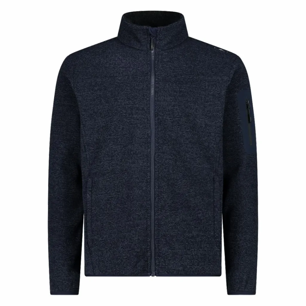 Herren-Fleece Jacquard-Knit-Tech mit Rautenmuster>CMP Hot
