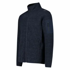 Herren-Fleece Jacquard-Knit-Tech mit Rautenmuster><noscript><img width=