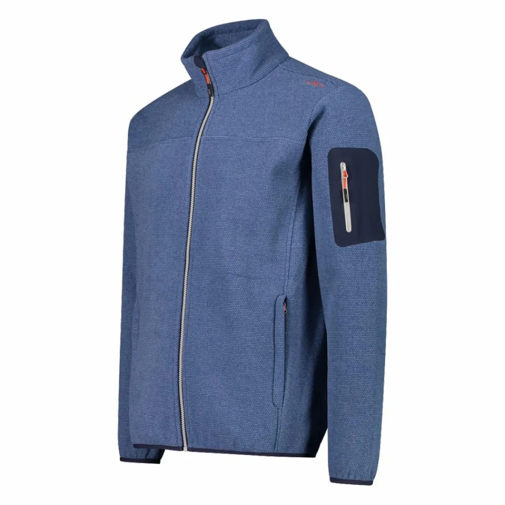 Herren-Fleece Jacquard-Knit-Tech mit Rautenmuster>CMP Hot