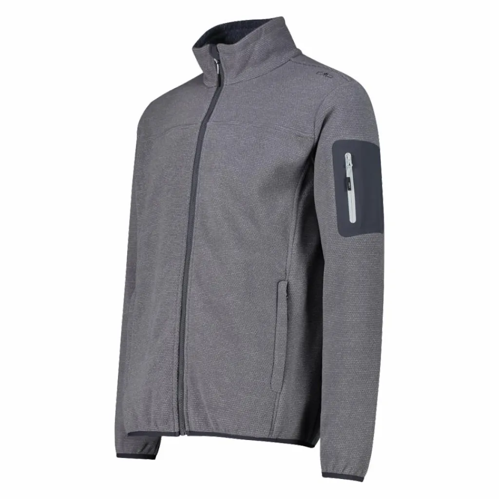 Herren-Fleece Jacquard-Knit-Tech mit Rautenmuster>CMP Hot