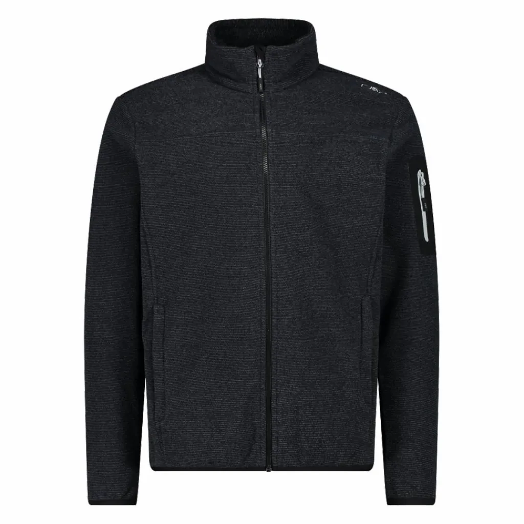 Herren-Fleece Jacquard-Knit-Tech mit Rautenmuster>CMP Hot