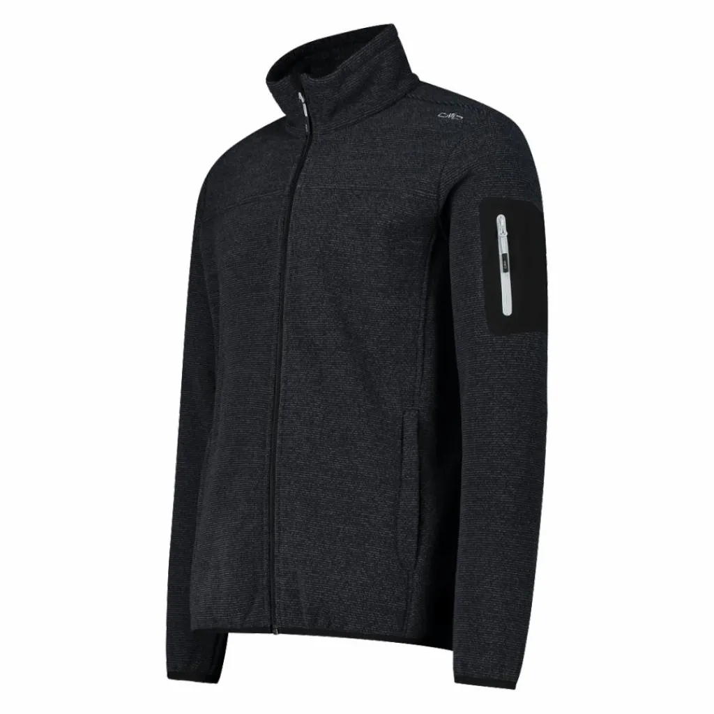 Herren-Fleece Jacquard-Knit-Tech mit Rautenmuster>CMP Hot