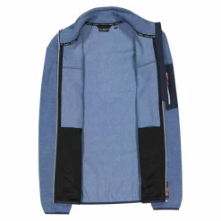 Herren-Fleece Jacquard-Knit-Tech mit Rautenmuster><noscript><img width=