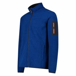 Herren-Fleece Jacquard-Knit-Tech mit Rautenmuster><noscript><img width=