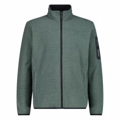 Herren-Fleece Jacquard-Knit-Tech mit Rautenmuster><noscript><img width=