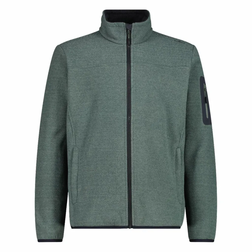 Herren-Fleece Jacquard-Knit-Tech mit Rautenmuster>CMP Hot