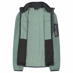 Herren-Fleece Jacquard-Knit-Tech mit Rautenmuster><noscript><img width=