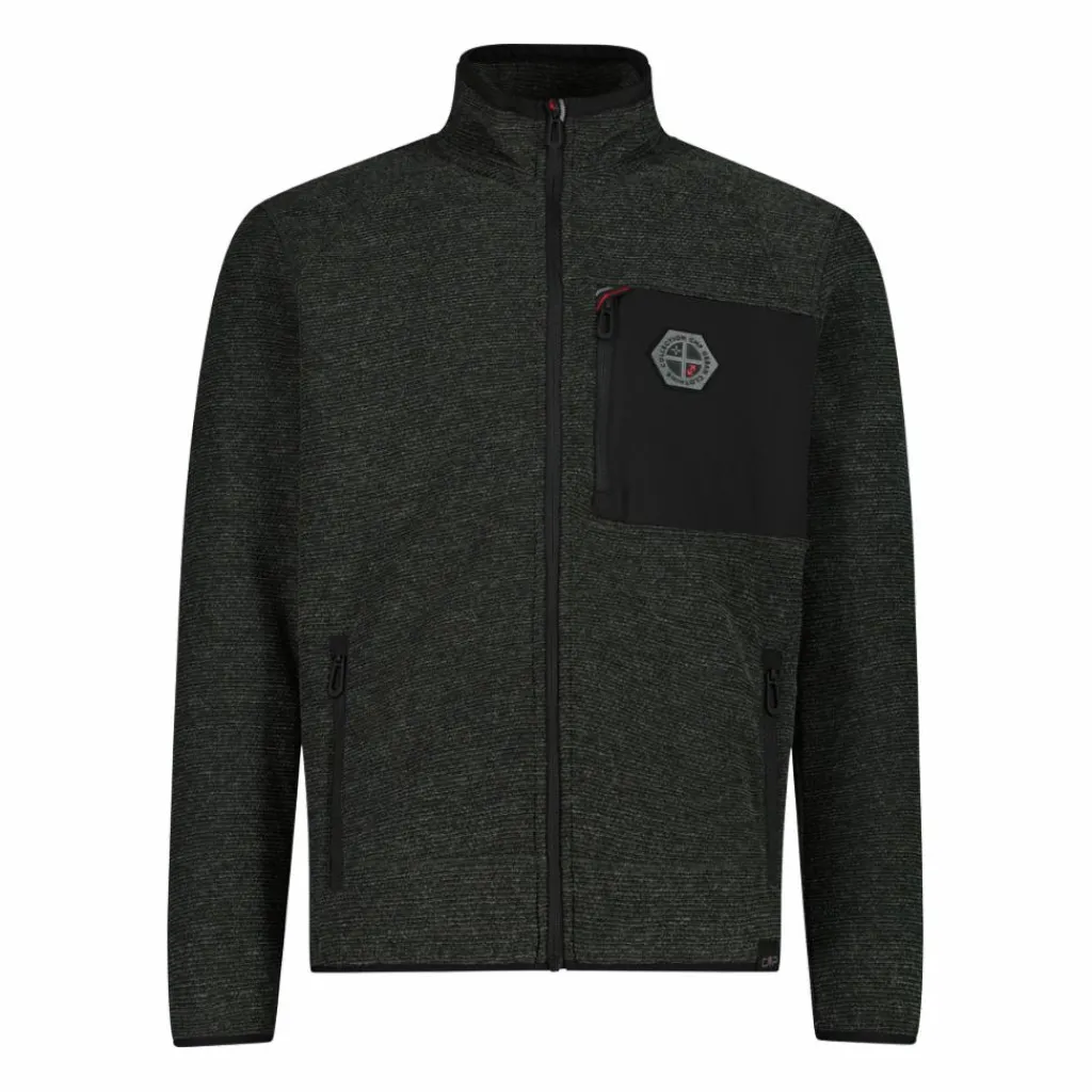 Herren-Fleecejacke aus Knit Tech Melange>CMP Best