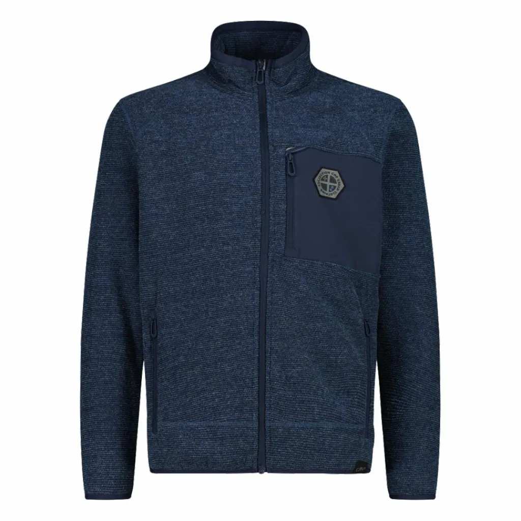 Herren-Fleecejacke aus Knit Tech Melange>CMP Best
